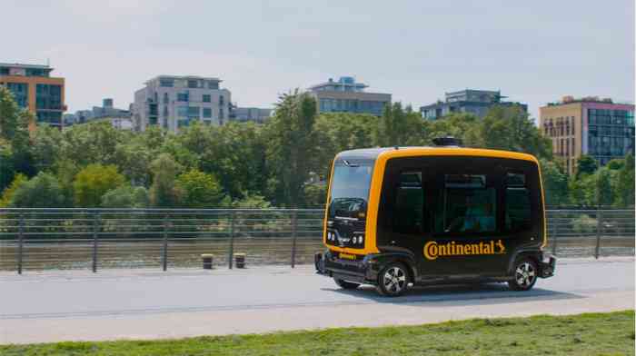 Véhicule autonome Continental