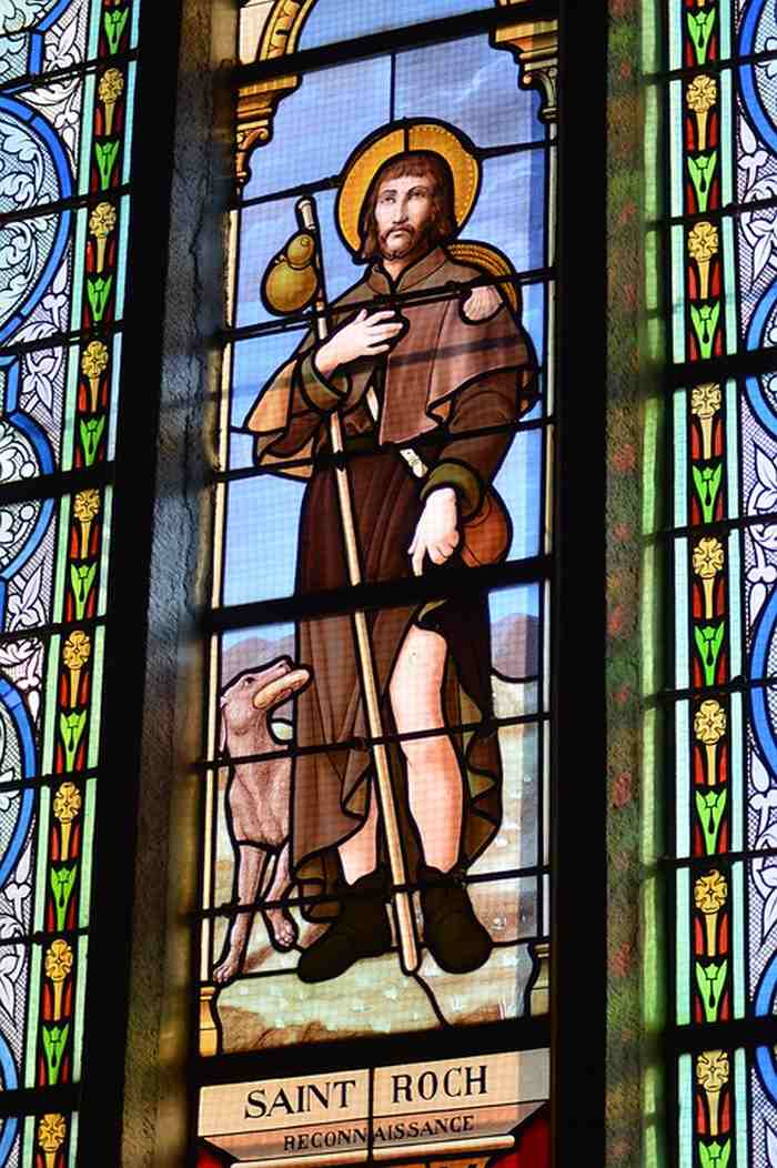 Saint Roch patron des chiens et des pèlerins