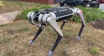 Chien robot imprimé en 3D