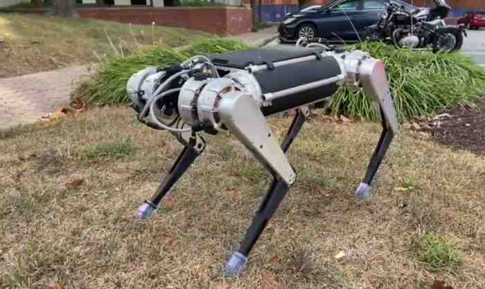 Chien robot 3D de chez Ghost Robotics