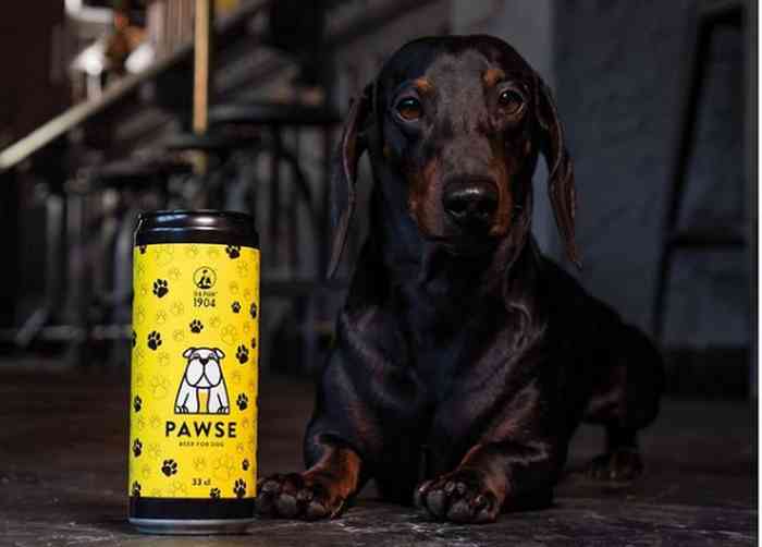 Pawse la bière pour chiens venue d'Italie